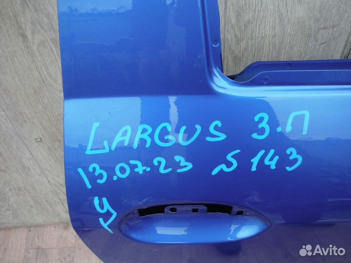 Дверь задняя правая №143 LADA largus 2015