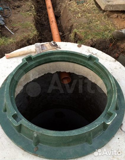 Септик из бетонных колец / Септик из колец