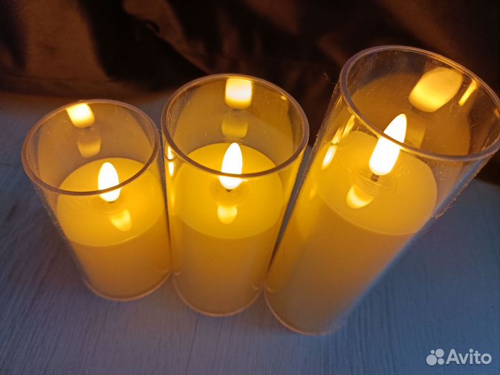 Декоративные свечи на батарейках