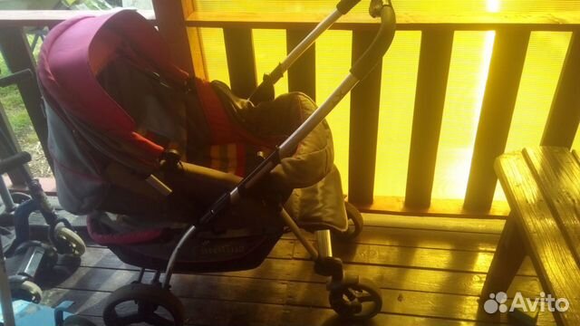 Детская прогулочная складая коляска