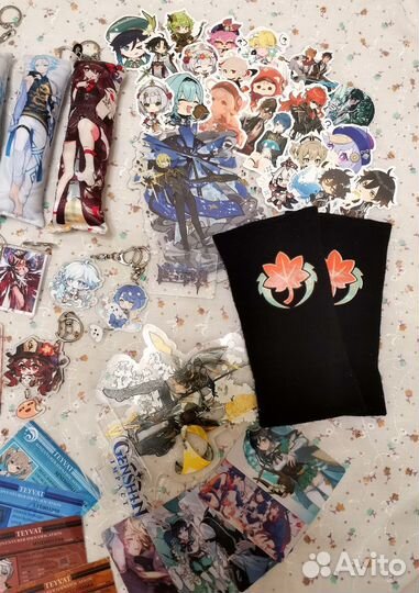 Мерч по Genshin impact