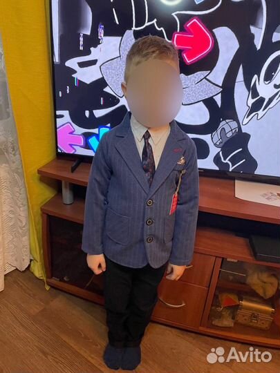 Школьный костюм для мальчика 122