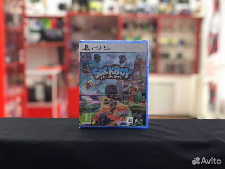 Диск PS5 сэкбой Большое приключение (Новый) RUS