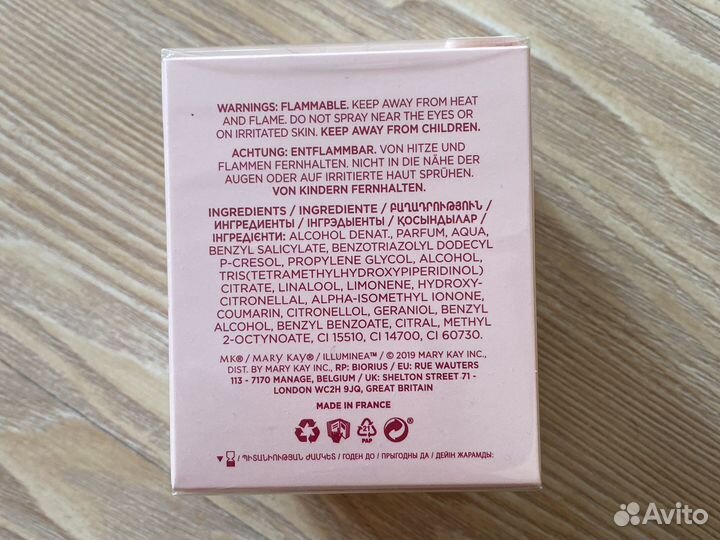 Духи illuminea от Mary kay