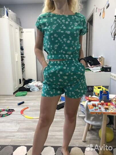 Летний костюм hm (взрослый/детский) S