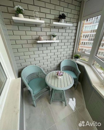 Отделка лоджии