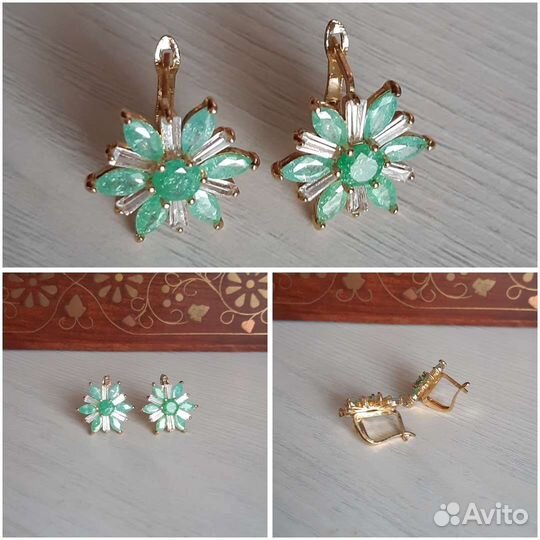 Серьги бижутерия разные