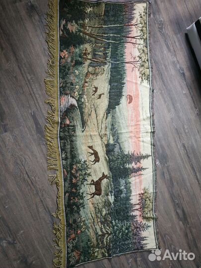 Настенный коврик СССР олени