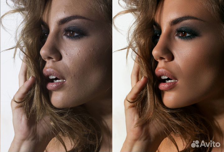 Обработка фото ретушь цветокоррекция реставрация