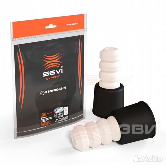 15122814 Буферы хода сжатия передней подвески с кожухом (в упаковке 2 шт.) для а / м LADA: priora, g