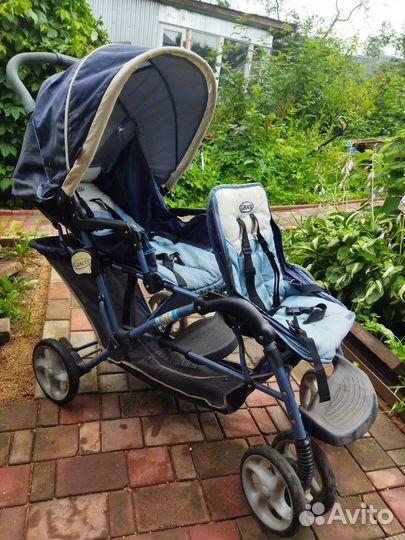 Детские коляски для двойни бу