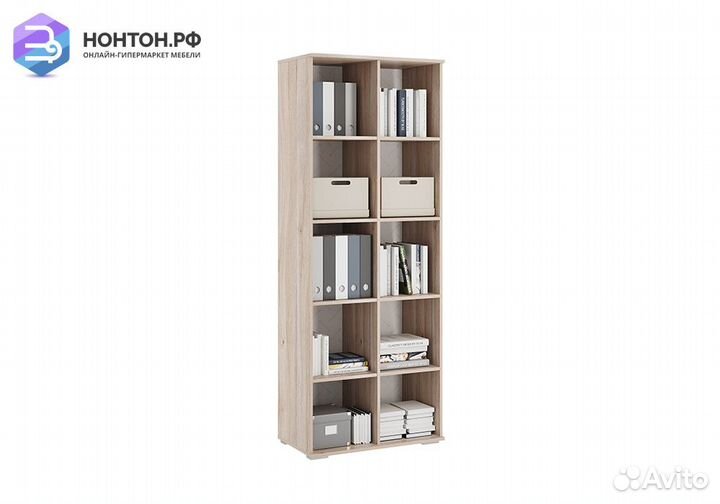 Стеллаж Зоо 16.01 дуб мария / белый