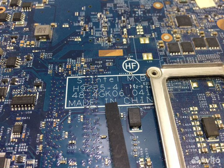 Материнская плата HP Probook 4720S неисправная