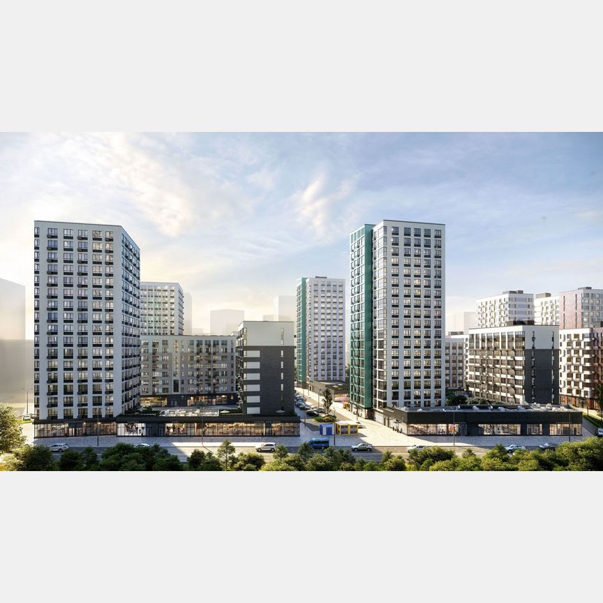 1-к. квартира, 33,7 м², 11/20 эт.