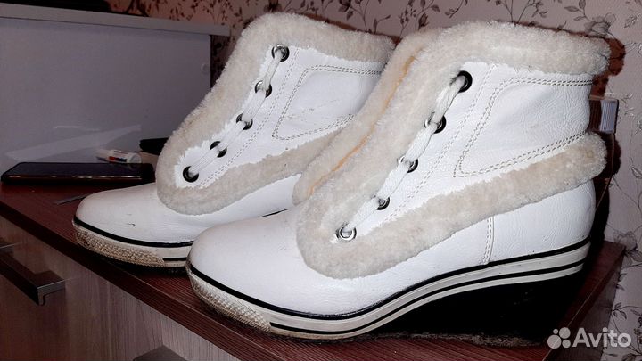 Полусапожки,натуральная кожа