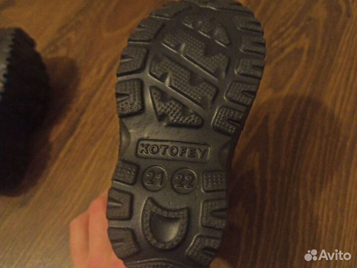 Сапоги котофей утеплённые зимние