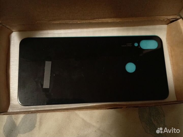 Задняя крышка для Xiaomi Redmi Note 7 черный