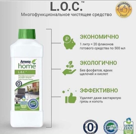 Amway чистящее средство