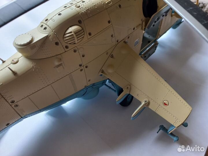 Ударный вертолёт ми-24В коллекционная модель