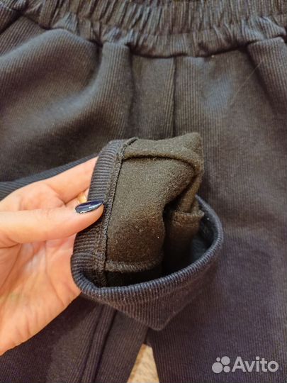 Утепленные брюки на девочку