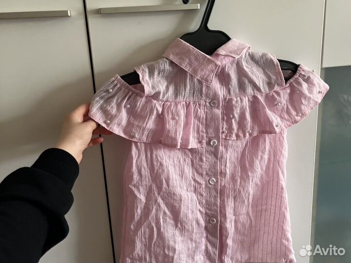 Рубашка для девочки 8-9 лет