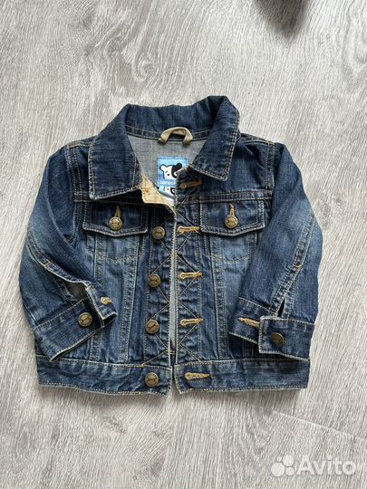 Джинсовая куртка на девочку