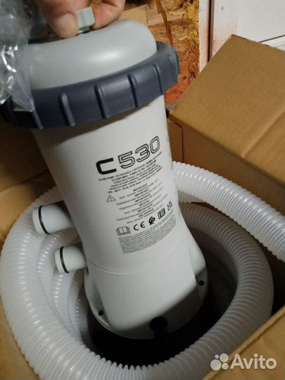 Фильтр насос для бассейна новый