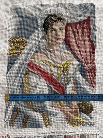Готовая картина, вышивка крестом