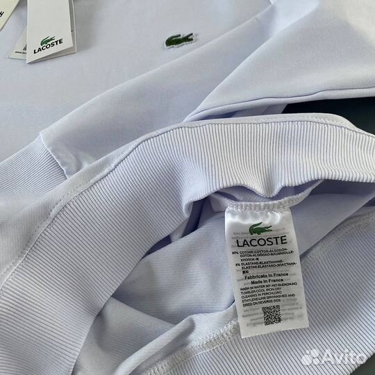 Свитшот lacoste белый