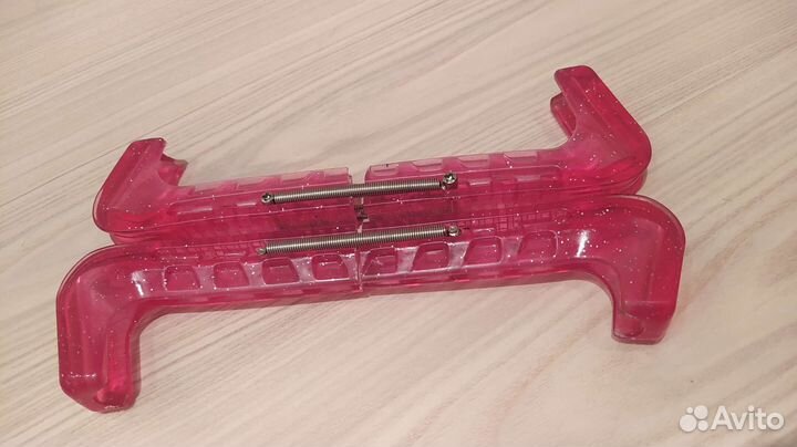 Чехлы для коньков с глиттером на 29-32 р-р