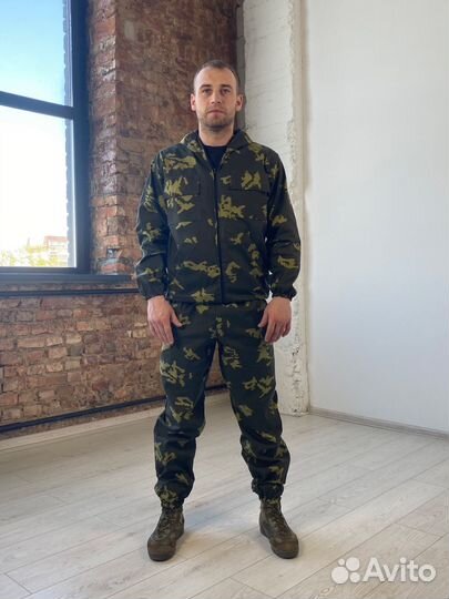 Камуфляжный костюм Маскхалат для дачи и рыбалки