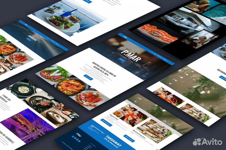 Web. Landing page. Веб сайт / Упаковка / Логотип