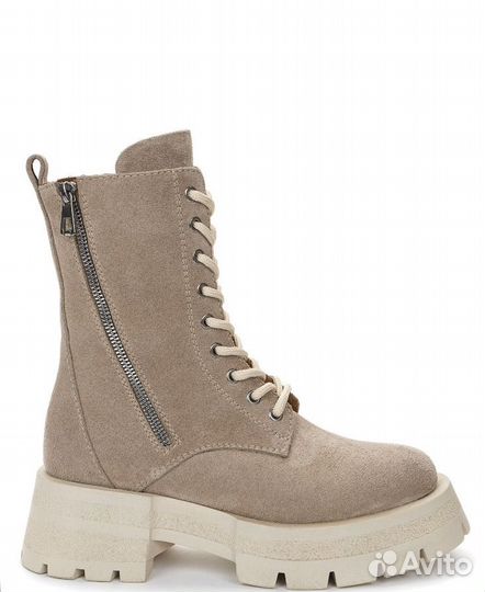 Полусапоги замша Alba