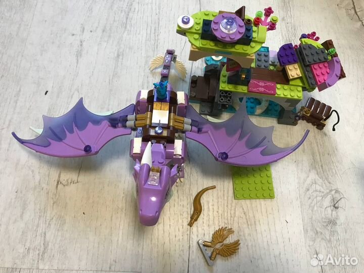 Lego Конструктор Lari Эльфы Логово Дракона 10549