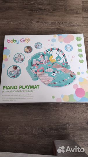 Игровой коврик с пианино