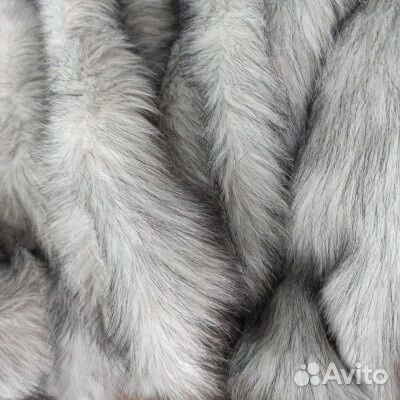Искусственный мех песец в рулоне
