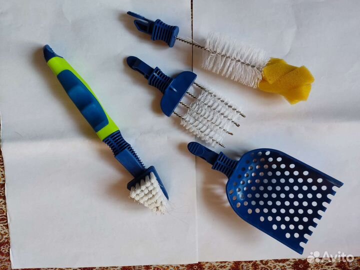 Набор для чистки клеток крупных попугаев