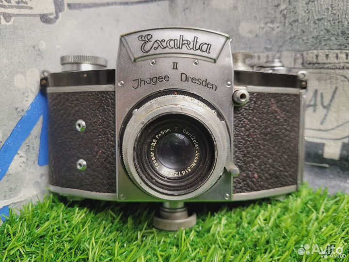Фотоаппарат Exakta II Jhagee Dresden + Tessar 1:3