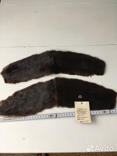 Меховой воротник норка