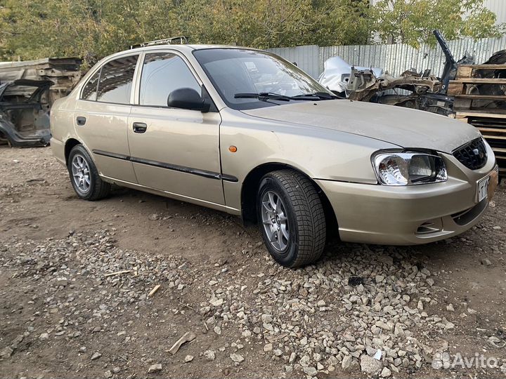 Разбор Хендай Акцент\Hyundai Accent АКПП Двс