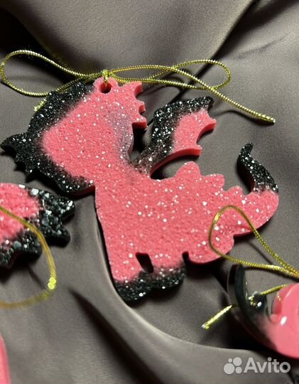 Елочные игрушки ручной работы