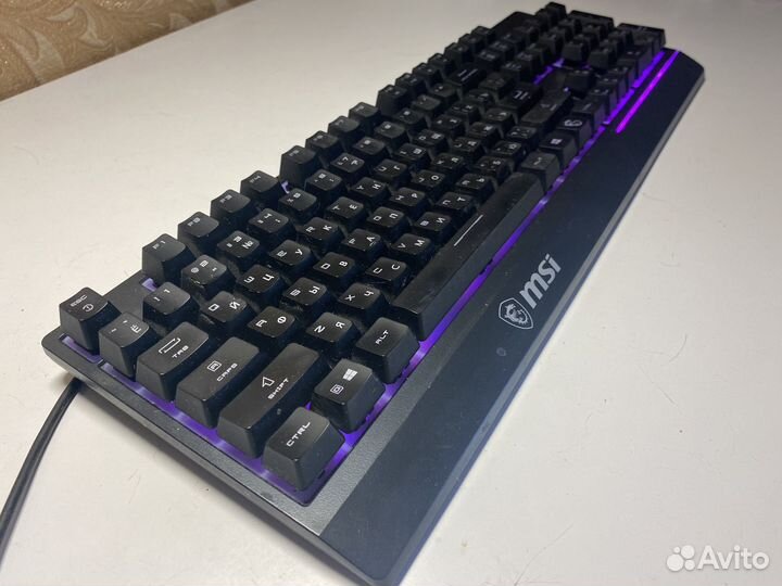 Игровая клавиатура msi vigor gk30