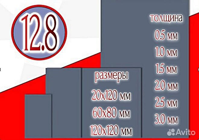 Термопрокладки 12.8 Вт/мК RGeek (0.5/3 мм)