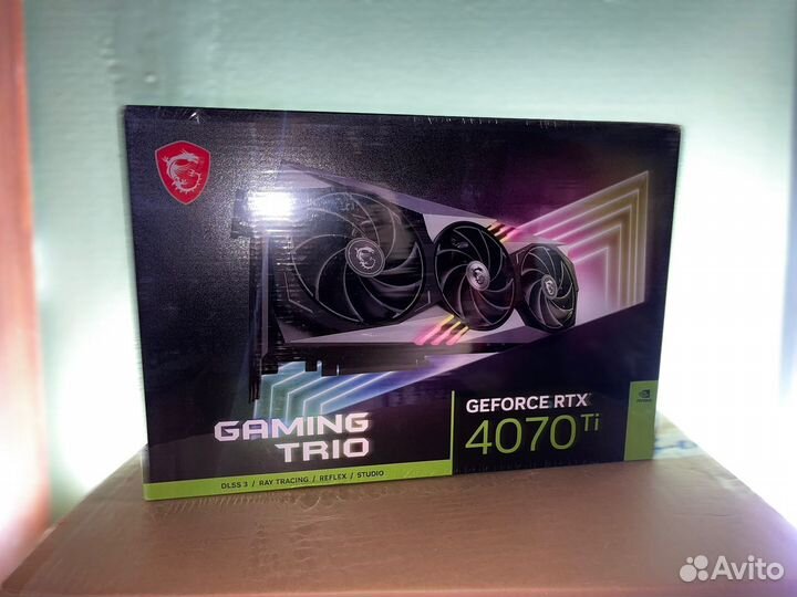 Видеокарта RTX 4070 Ti gaming рст