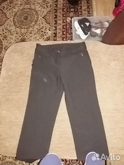 Брюки школьные девочке