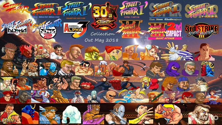 Игра Street Fighter 30th ps4, ps5