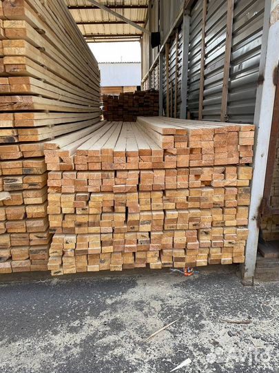 Обрезная доска из хвойных пород 25х200х6000