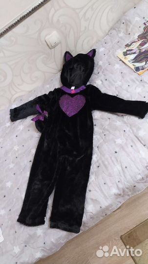 Новогодний костюм для девочки кошка