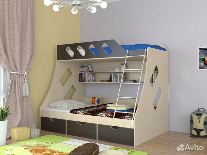 Кровать двухъярусная дельта-20.01