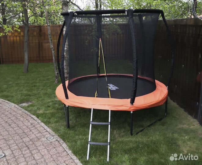 Батут с сеткой